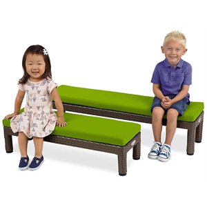 36" Preschool Outdoor Bench