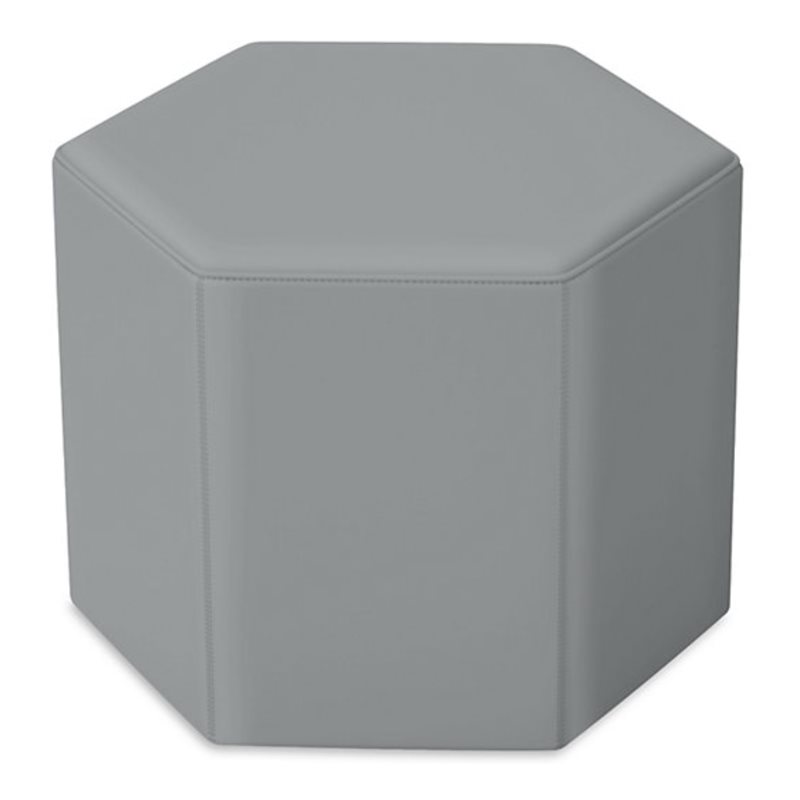 Siège de salon hexagonal confortable Flex-Space™ - Gris