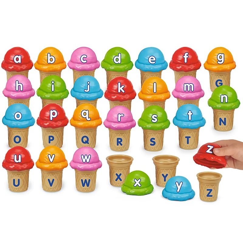 Wintergreen Alphabet Cones