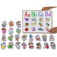 Alphabet Picture Magnets