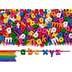 Lace-A-Word Beads - Lowercase
