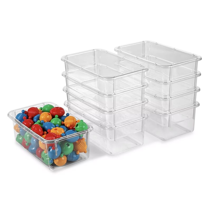 Clear-View Bins - Set of 9
