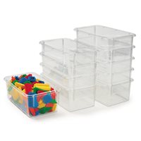 Clear-View Bins - Set of 10