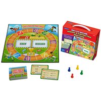 Add / Subtract / Fractions Grab-Play Game Gr 3-4