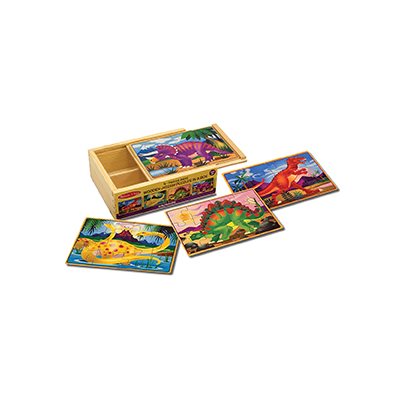 Dinosaurs Puzzles In A Box