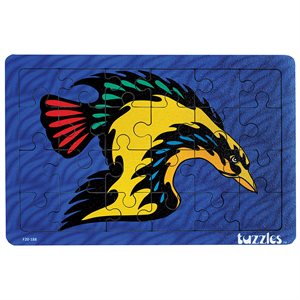 Canadian Aboriginal Raven 24-Piece Tray Puzzle