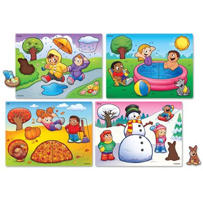 Seasons And Weather Puzzle Set