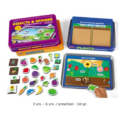 Living Things Magnetic Activity Tins
