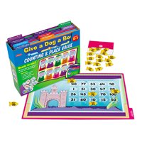 Counting and Place Value Folder Game Library K-1