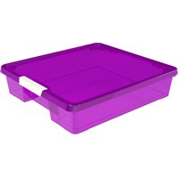 Craft Box- 12x12 Purple