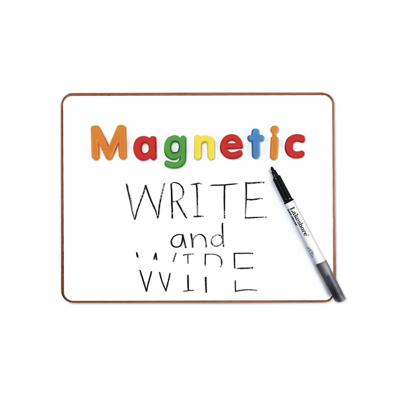 Planche magnétique pour écriture et essuyage - Lot de 10