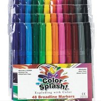 Colour Splash Washable Markers Pk / 48