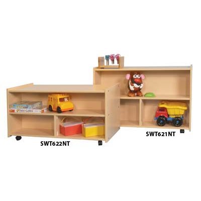 Smart Solutions Large Double-Sided Storage Unit-Natural