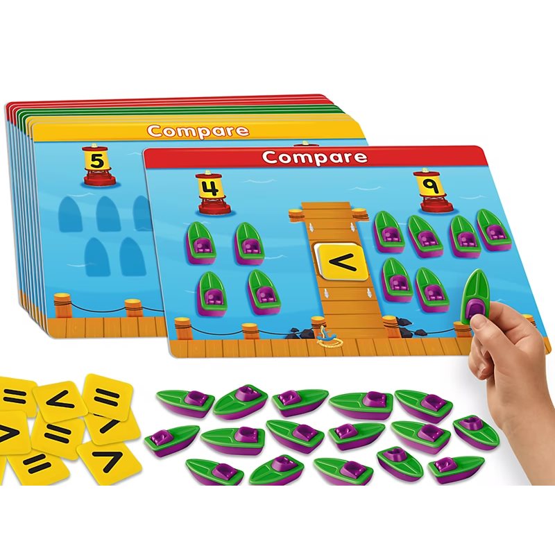Accelerate Math! Comparing Numbers Activity Centre