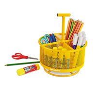 Store-It-All Rotating Caddy-Yellow