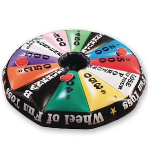 D- Wheel Of Fun Inflatable Toss Game