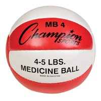 Leather Medicine Ball - 4 lbs.