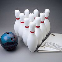   Bowling Set with 5 lb. Ball