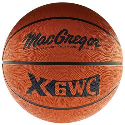 Macgregor Rubber Basketball-Official Size (29.5")