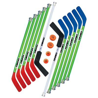 Dom Junior Floor Hockey Sticks - Set