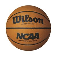 Wilson® NCAA Indoor Outdoor Composite Basketball-Intermediate Size