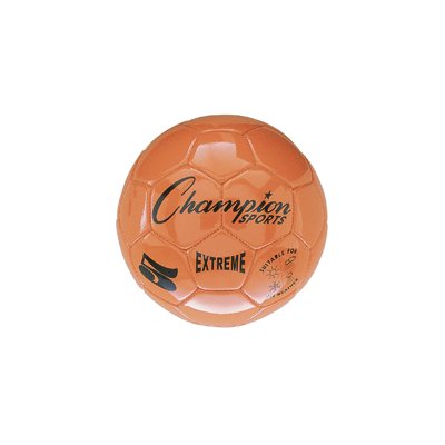 Machine-Stitched Size 5 Soccer Ball-Orange