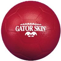 Gator Skin Soccer Ball - Red