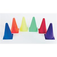 6-Colour Spectrum Cones, 6"