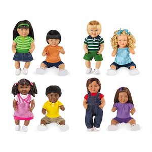 Celebrate Diversity School Doll Set
