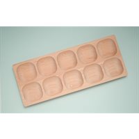 Wooden Sorting Tray - 10 Sections