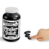 Washable Fingerpaint - Pint - Black