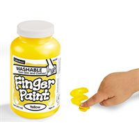 Washable Fingerpaint - Pint - Yellow