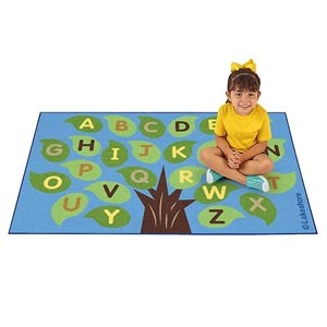 Alphabet Nature Carpet - 3' x 4.5'