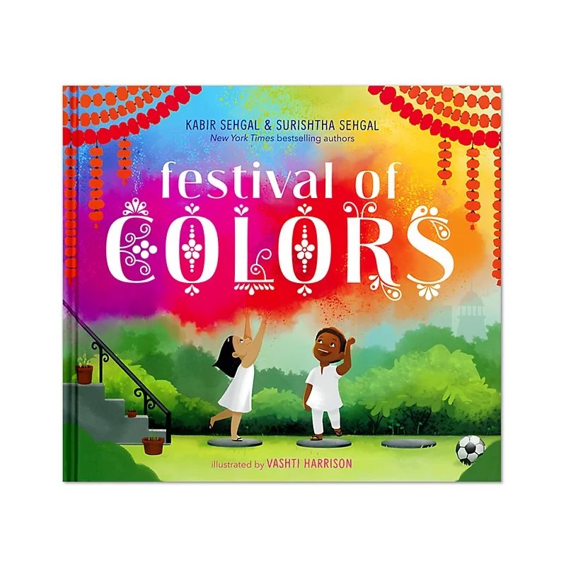Festival of Colours Hardcover Book