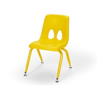 9.5" Classic Stacking Chair-Yellow