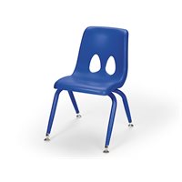 11.5" Classic Stacking Chair-Blue