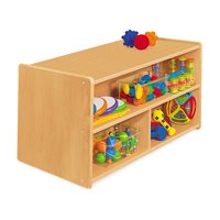 Heavy-Duty Double-Sided Toddler Storage Unit