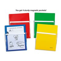 Magnetic Paper Pockets - Set of 4