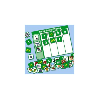 Phonics Magnetic Word Building Boards - Long Vowels