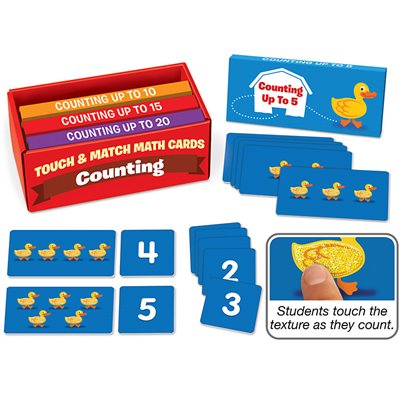 Touch & Match Counting Cards