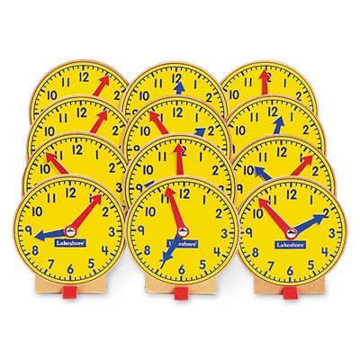 Horloges d'étudiant Wintergreen - Lot de 12