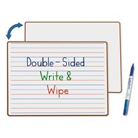 Double-Sided Learn To Print Write & Wipe Board