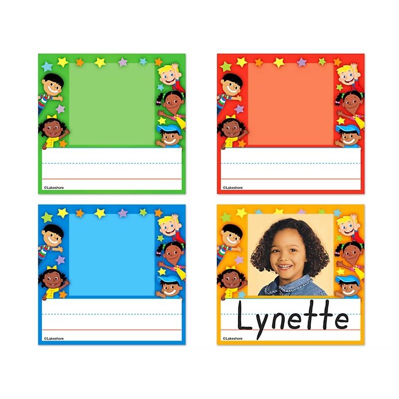 Lakeshore Kids Photo Nameplates