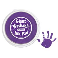 Giant Washable Colour Ink Pad - Purple