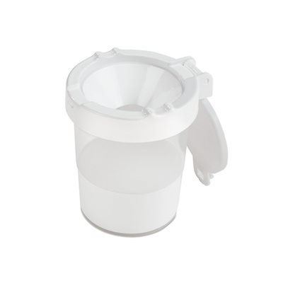 No-Spill Paint Cup - White
