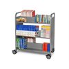Flex-Space Double-Sided Book Cart