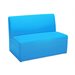 Flex-Space Lounge & Learn Couch for 2-Blue