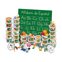 D- SPANISH Alphabet Teaching Tubs
