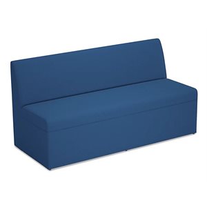 Flex-Space Engage Modular Couch for Three-Midnight Blue