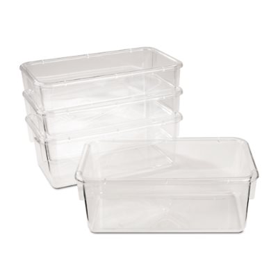 Clear-View Bins - Set of 4 